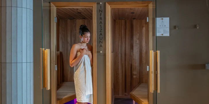 Relax v Maďarsku: wellness s termálními bazény a saunovým světem, polopenze i zábava