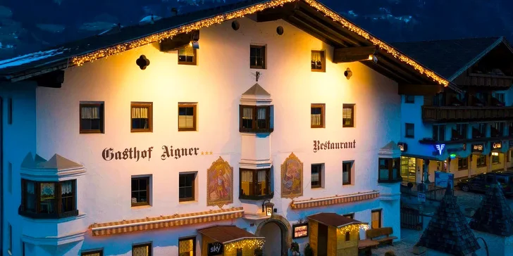 Zimní dovolená v rakouských Alpách: 3* hotel se snídaní, blízko k lanovce a sjezdovkám