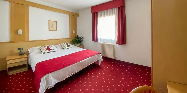 Zima v Itálii: 4* hotel přímo u sjezdovky, polopenze, wellness i animace