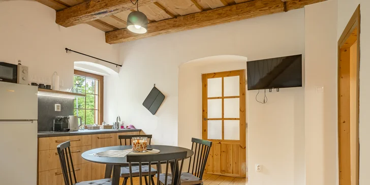 Krásné venkovské apartmány v Jeseníkách pro 2 nebo až 6 osob