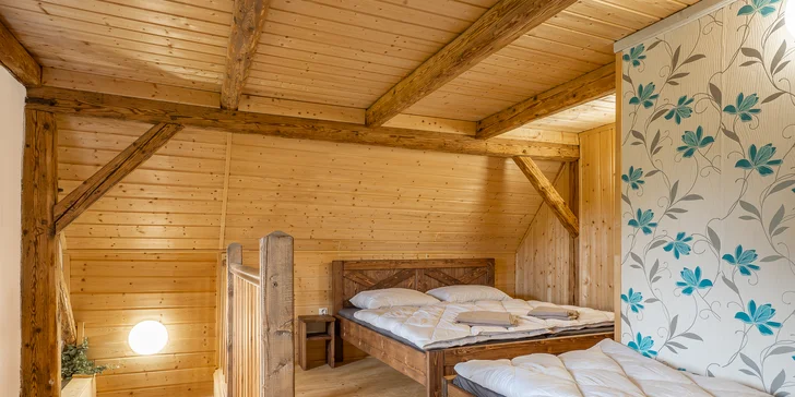 Krásné venkovské apartmány v Jeseníkách pro 2 nebo až 6 osob