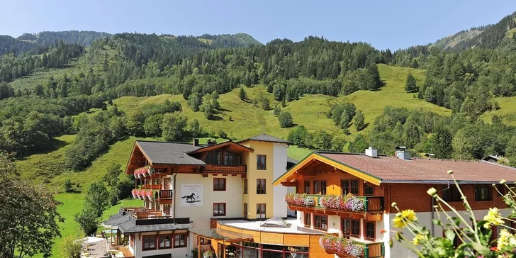 Pobyt u Zell am See: 4* hotel s polopenzí plus a wellness, super zázemí pro děti a cvičný svah