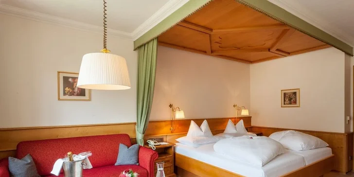 Zima v Korutanech: 5* hotel Pulverer kousek od sjezdovky, polopenze a neomezený vstup do wellness