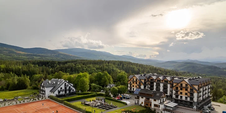 Apartmány v polských Krkonoších: neomezeně bazén, možnost stravy a spousta vyžití pro děti