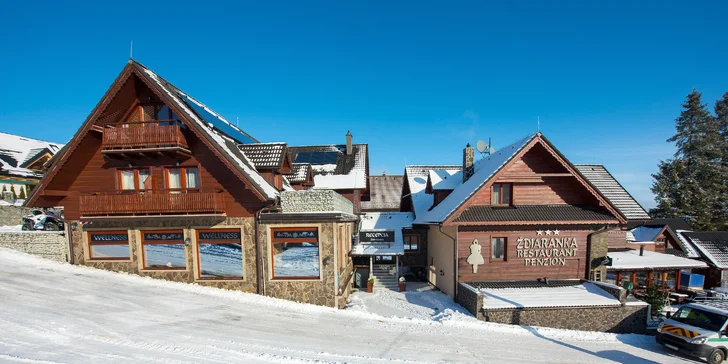 Wellness pobyt v penzionu uprostřed krásné přírody Belianských Tater