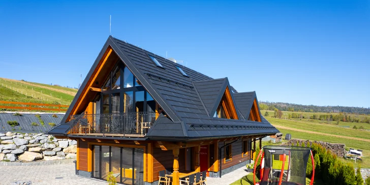 Wellness pobyt v chaletu uprostřed přírody Belianských Tater až pro 8 osob