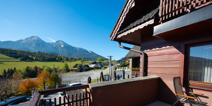 Wellness pobyt v penzionu uprostřed krásné přírody Belianských Tater