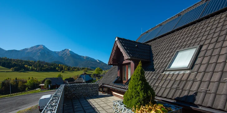 Wellness pobyt v penzionu uprostřed krásné přírody Belianských Tater