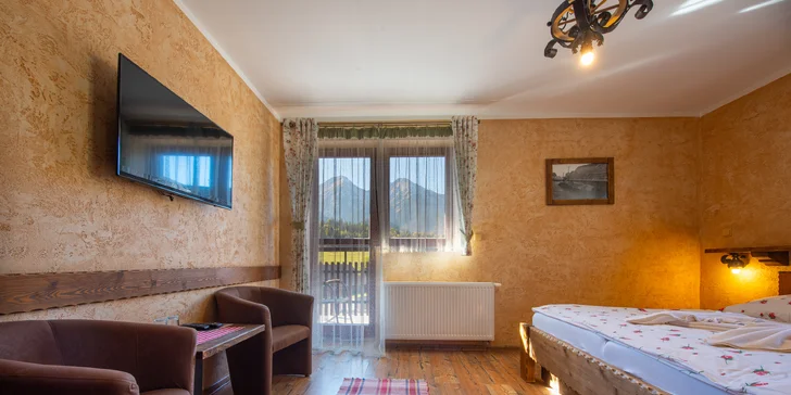 Wellness pobyt v penzionu uprostřed krásné přírody Belianských Tater