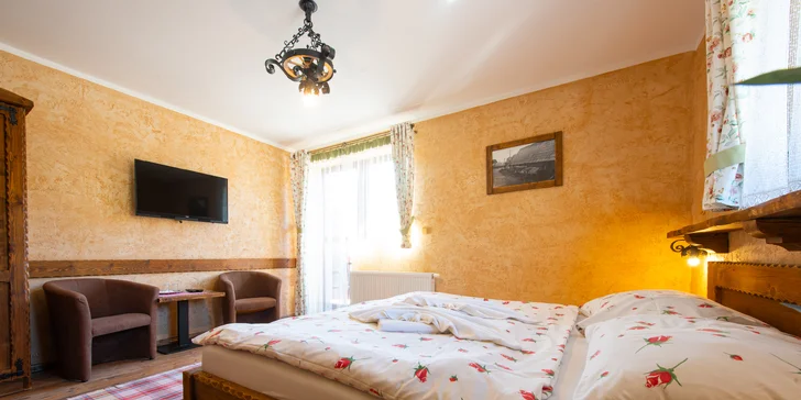 Wellness pobyt v penzionu uprostřed krásné přírody Belianských Tater