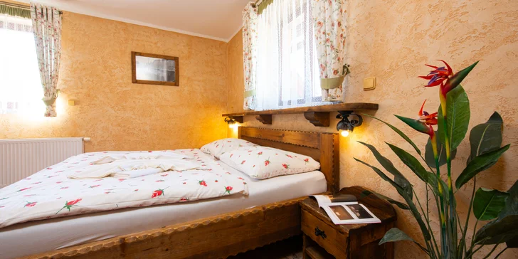 Wellness pobyt v penzionu uprostřed krásné přírody Belianských Tater