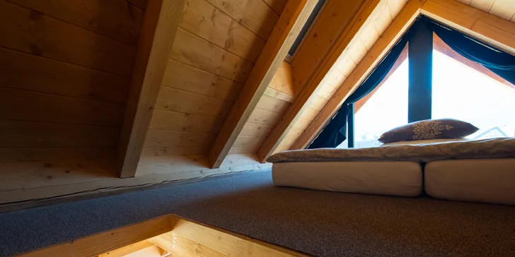 Wellness pobyt v chaletu uprostřed přírody Belianských Tater až pro 8 osob