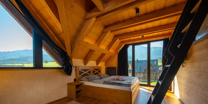 Wellness pobyt v chaletu uprostřed přírody Belianských Tater až pro 8 osob