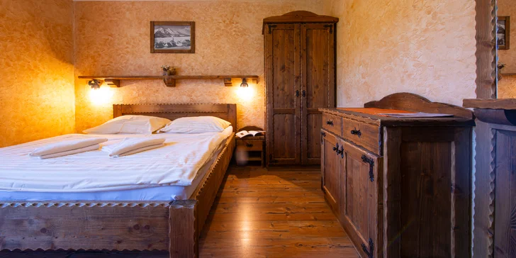 Wellness pobyt v penzionu uprostřed krásné přírody Belianských Tater