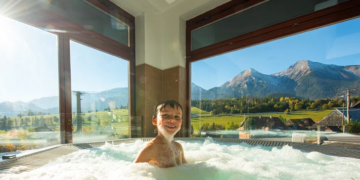 Wellness pobyt v penzionu uprostřed krásné přírody Belianských Tater