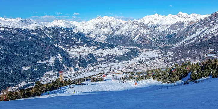Lyžařský ráj Bormio: 3* hotel v centru a kousek od sjezdovky, snídaně v ceně