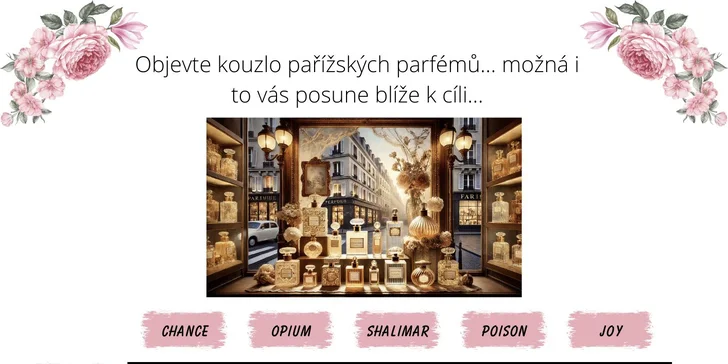 Pařížské zrcadlo snů: šifrovací hra na doma i ven pro libovolný počet hráčů, 1–2 hod.