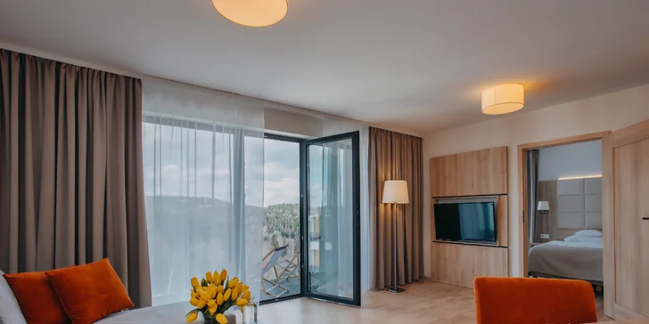 Polské Krkonoše pro pár i rodinu: 4* resort s wellness a aquaparkem, snídaně či polopenze