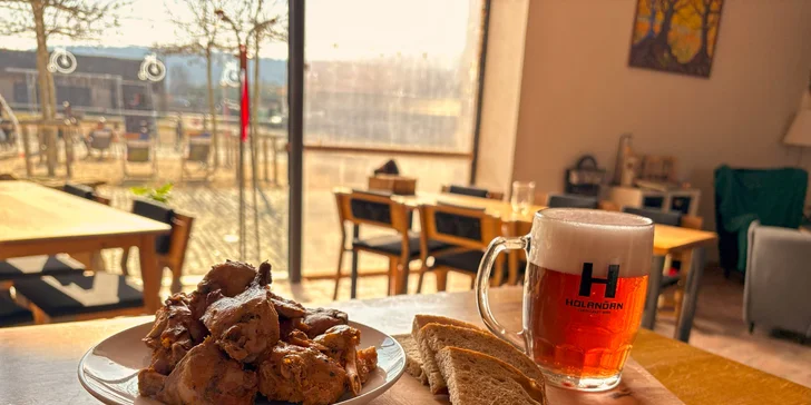 Dárek pro milovníky piva: otevřené vouchery na 300 až 2000 Kč do Pivovaru Holanďan