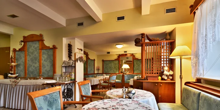 Příjemný tříhvězdičkový hotel u píseckých lesů i s možností snídaní