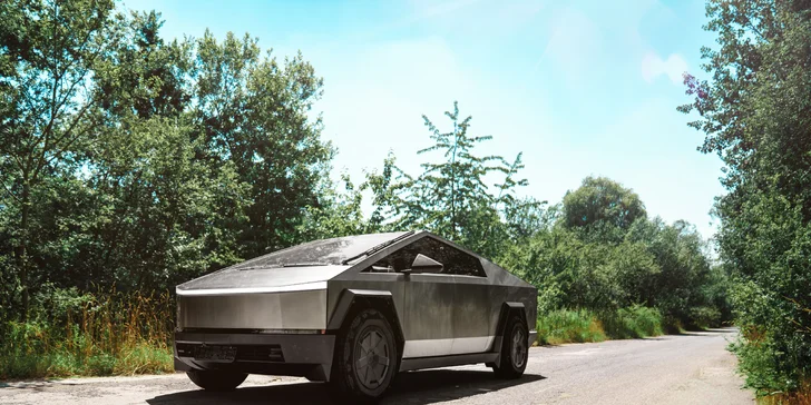 Unikátní Tesla Cybertruck: spolujízda nebo řízení vč. focení
