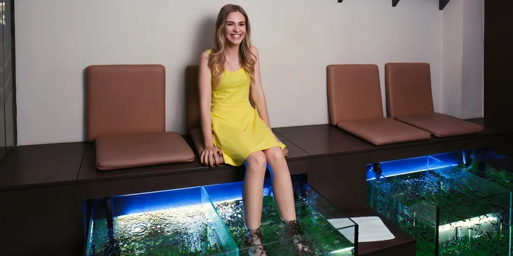 Příjemný relax s rybičkami Garra Rufa v Thajském ráji: až čtyři 15min. návštěvy