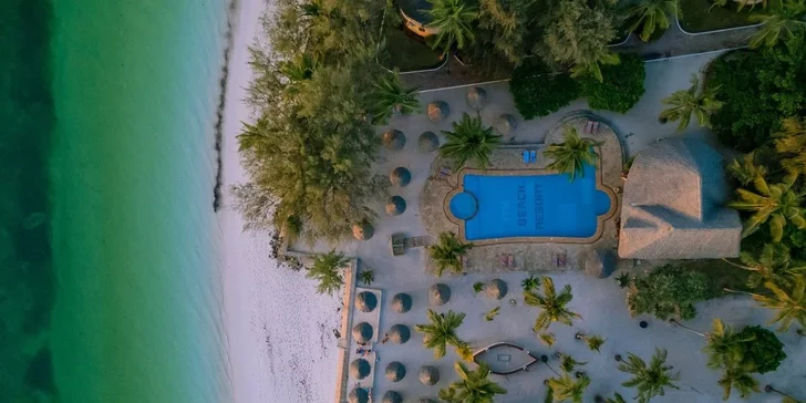 Dovolená na Zanzibaru vč. letenek: 4* hotel s all inclusive, přímo u pláže Michamvi