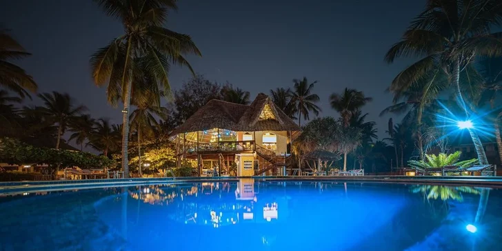 Dovolená na Zanzibaru vč. letenek: 4* hotel s all inclusive, přímo u pláže Michamvi