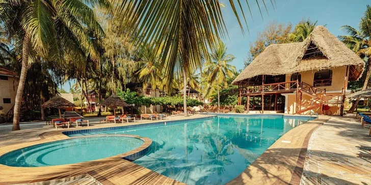 Dovolená na Zanzibaru vč. letenek: 4* hotel s all inclusive, přímo u pláže Michamvi