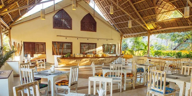 Dovolená na Zanzibaru vč. letenek: 4* hotel s all inclusive, přímo u pláže Michamvi