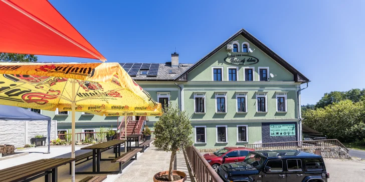 Českosaské Švýcarsko: nový hotel s wellness, snídaně či polopenze i výlety k Pravčické bráně