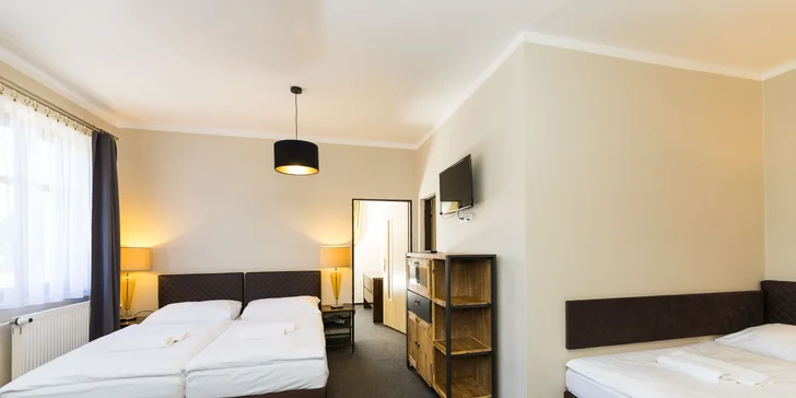 Českosaské Švýcarsko: nový hotel s wellness, snídaně či polopenze i výlety k Pravčické bráně