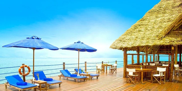 Letecky na Zanzibar: hotel Dongwe Club Vacanze**** s all inclusive a bazénem hned u pláže