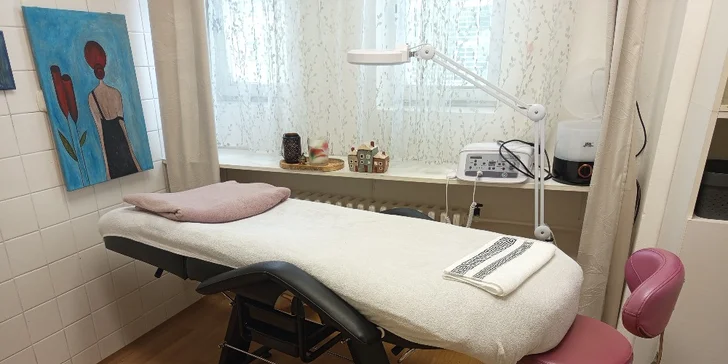 Laminace obočí, lash lifting nebo masáž obličeje a dekoltu