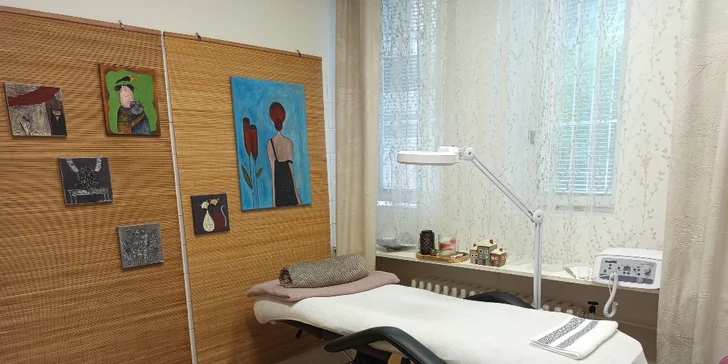 Laminace obočí, lash lifting nebo masáž obličeje a dekoltu