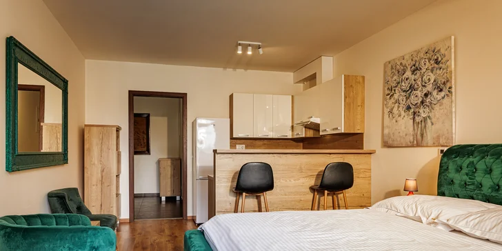 Pohoda na Slovensku: moderní apartmány v centru Košic pro 2–6 osob
