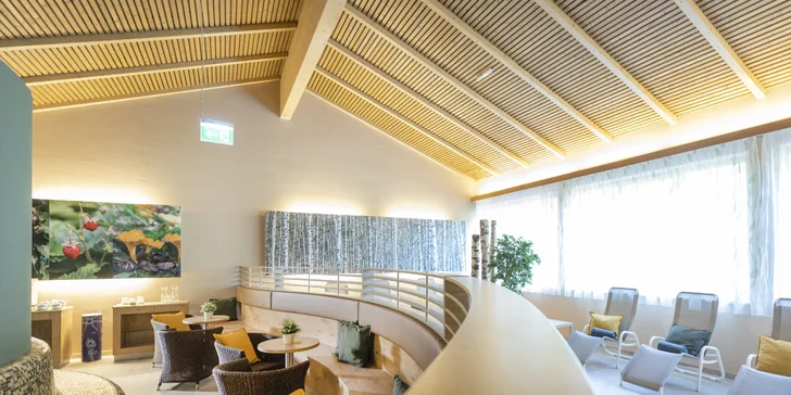 Krásný hotel ve Štýrských Alpách s polopenzí a neomezenými saunami