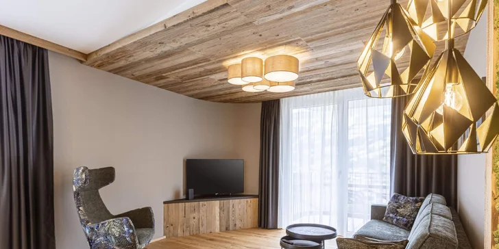 Dovolená v tyrolských Alpách: luxusní apartmány až pro 4 osoby, wellness, karta výhod
