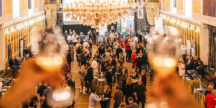Jednodenní vstupné na Festival vína Český Krumlov (1–4 osoby): Zámecká slavnost vína