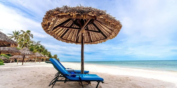 Dovolená v Keni vč. letenek: 5* hotel s all inclusive, přímo u Diani Beach