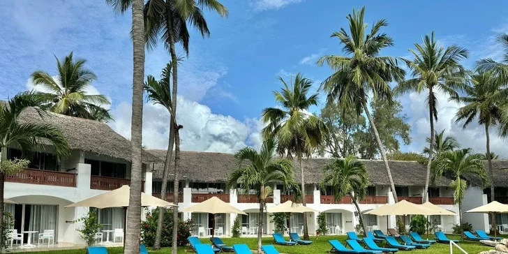 Dovolená v Keni vč. letenek: 5* hotel s all inclusive, přímo u Diani Beach