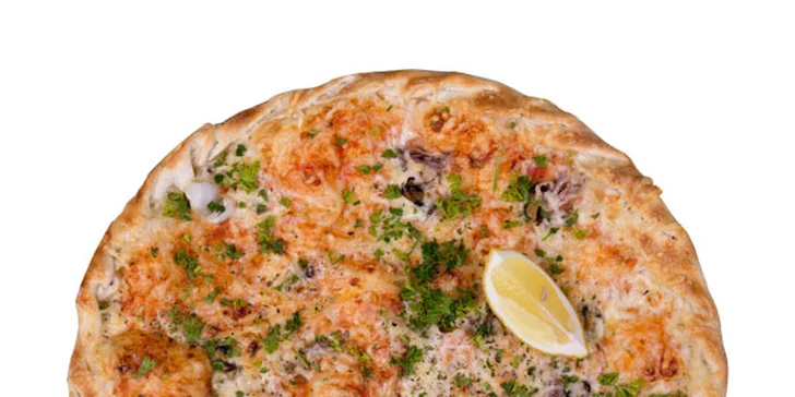Obří křupavá pizza o průměru 100 cm podle výběru ze 32 druhů