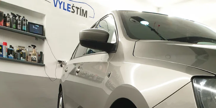 Důkladné mytí interiéru či exteriéru auta i detailní čištění kol
