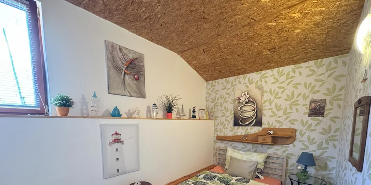 Útulné apartmány na břehu Slapské přehrady: možnost wellness, půjčení kánoe a projížďky člunem s kapitánem