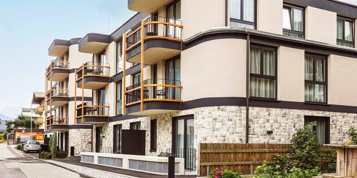 Dovolená v tyrolských Alpách: luxusní apartmány až pro 4 osoby, wellness, karta výhod