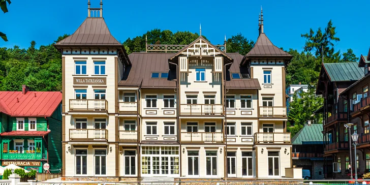 Lázně Krynica-Zdrój: 4* hotel s neomezeným wellness a snídaně či polopenze