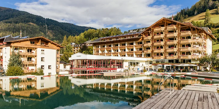 Dovolená v Korutanech: luxusní 5* hotel s polopenzí plus a termálním wellness, vč. karty výhod