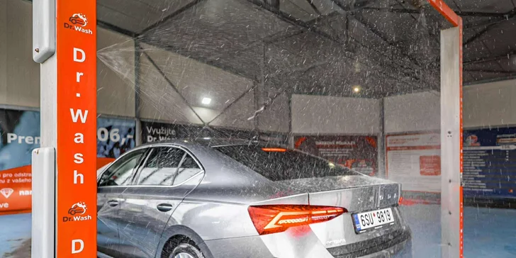 Automyčka Dr. Wash v Mladé Boleslavi: na výběr 4 programy