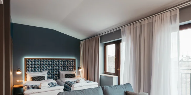 Poznejte Krakov zblízka: 4* boutique hotel se snídaní, 1 km od tržnice Sukiennice
