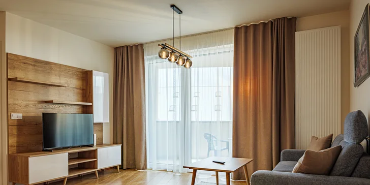 Pohoda na Slovensku: moderní apartmány v centru Košic pro 2–6 osob